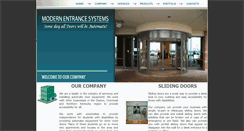 Desktop Screenshot of modernentrance.com